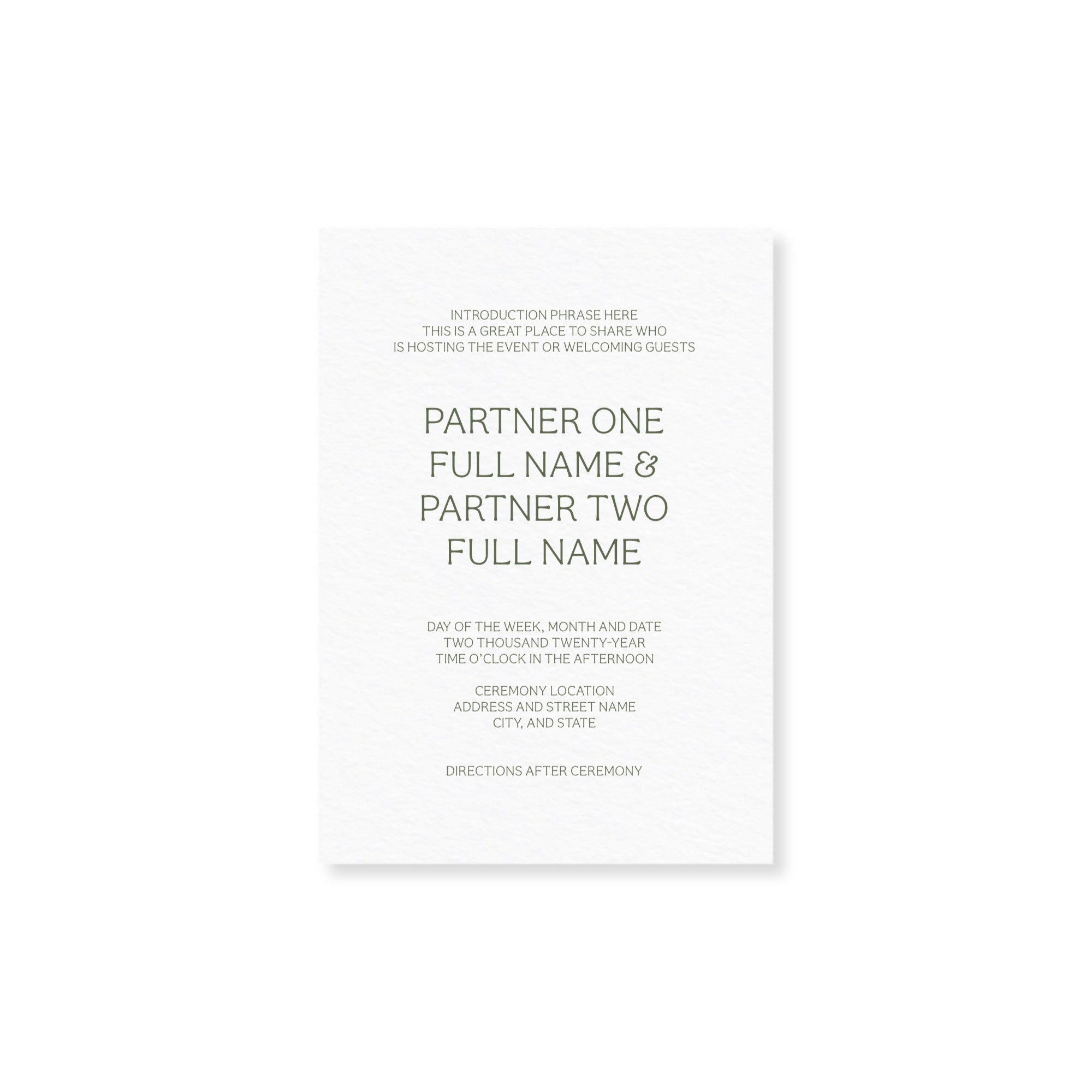 INVITATION
