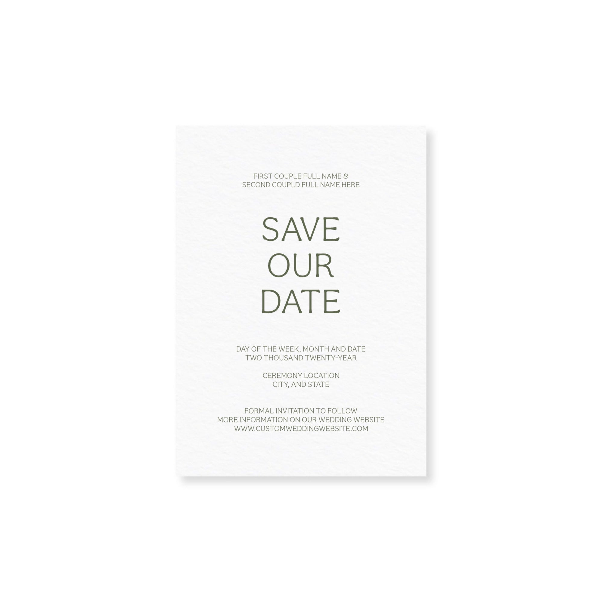 SAVE THE DATE