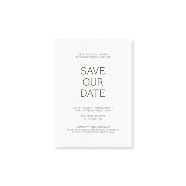 SAVE THE DATE