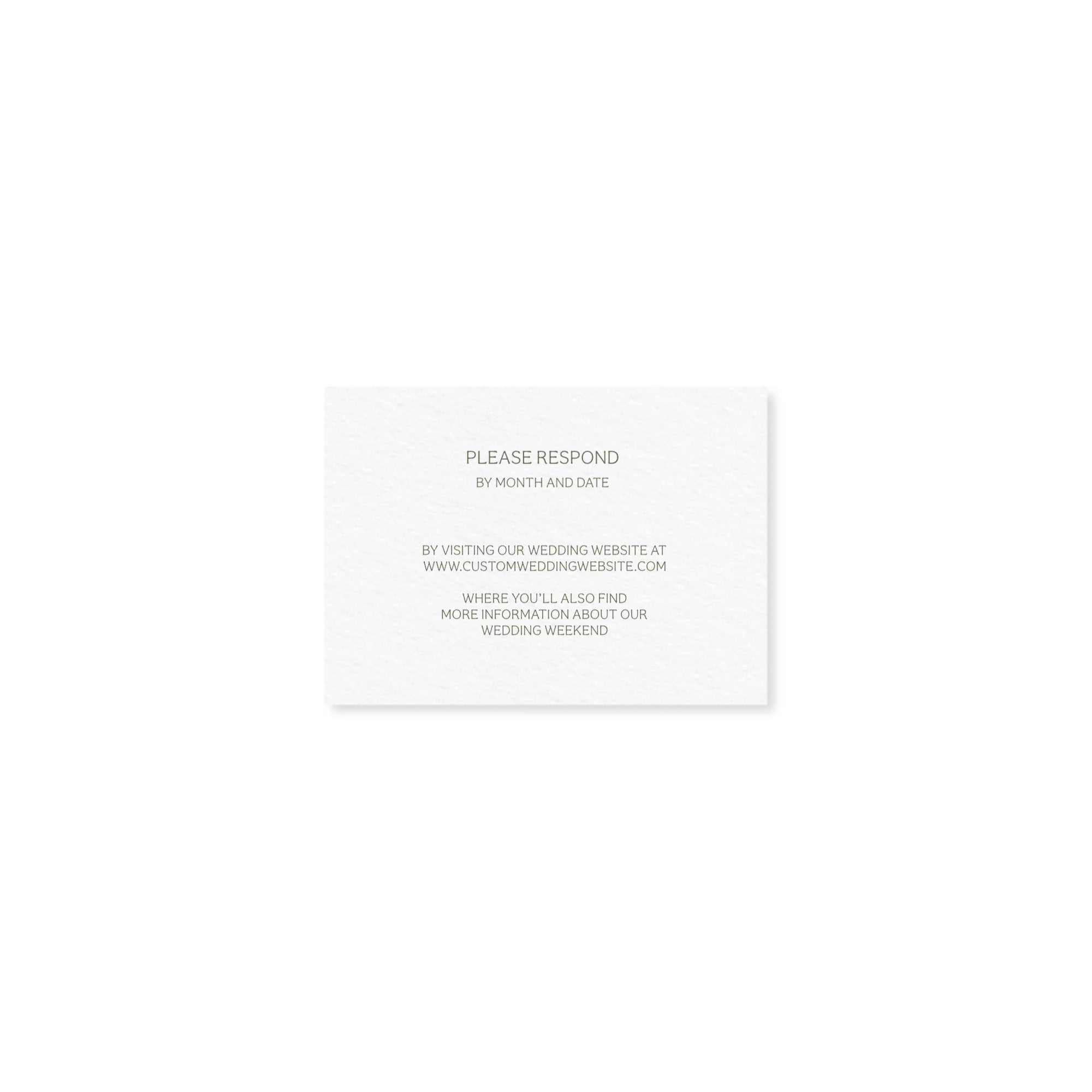 RSVP (online response)